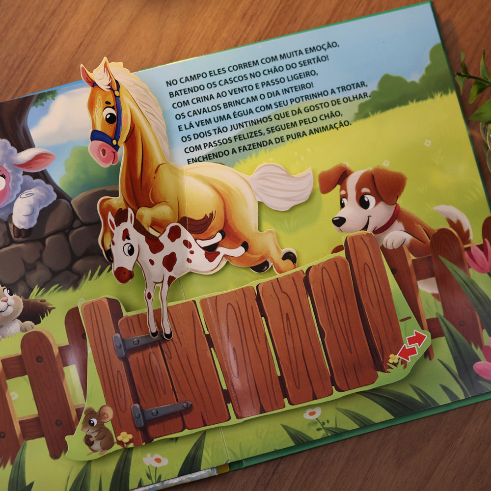 Aventuras na Fazenda |  Livro Pop-Up