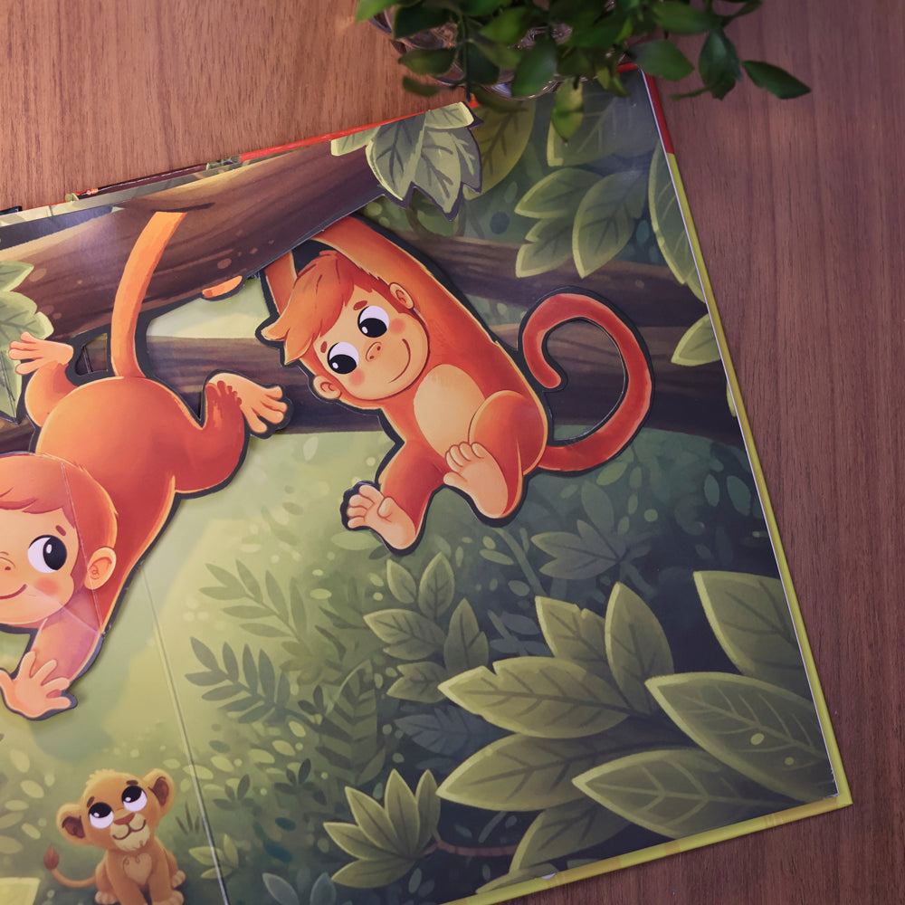 Aventuras na Selva |  Livro Pop-Up