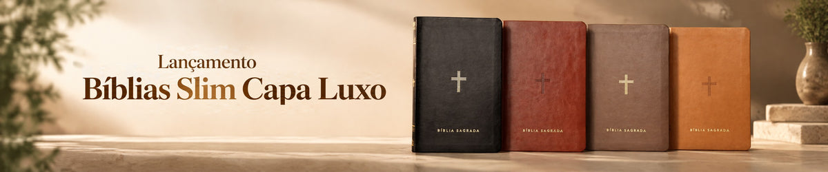 Lançamento Bíblias Slim Capa Luxo