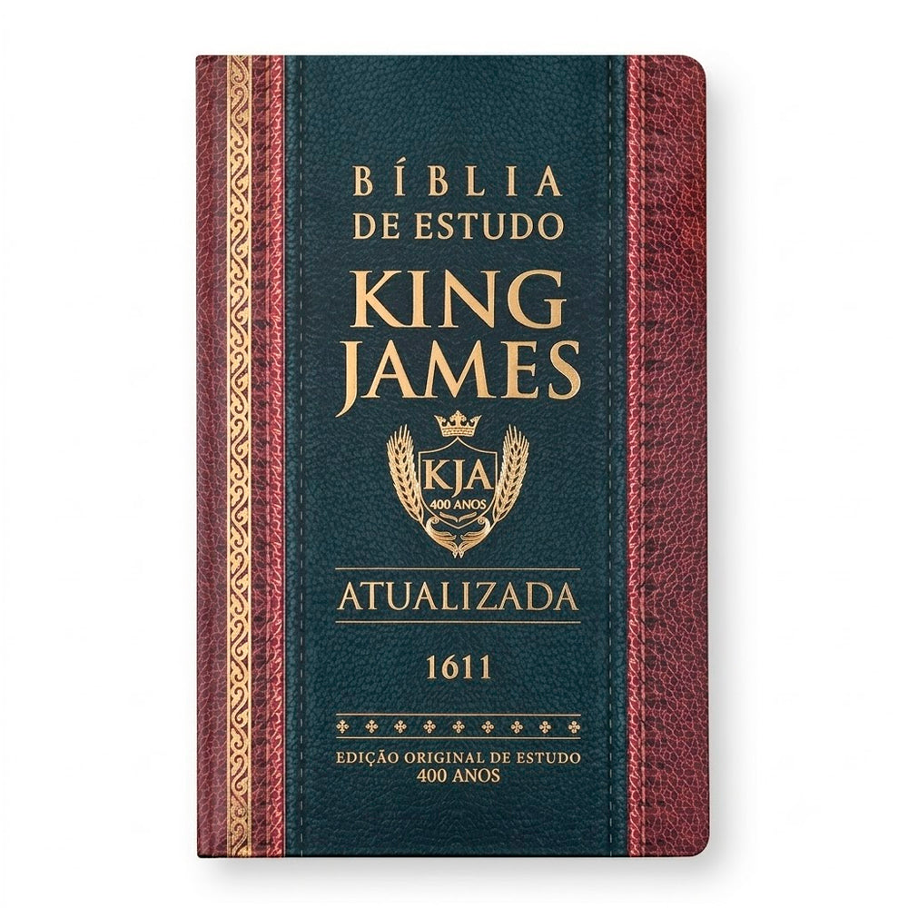 Bíblia de Estudo King James Atualizada |  Full Collor | Capa Dura