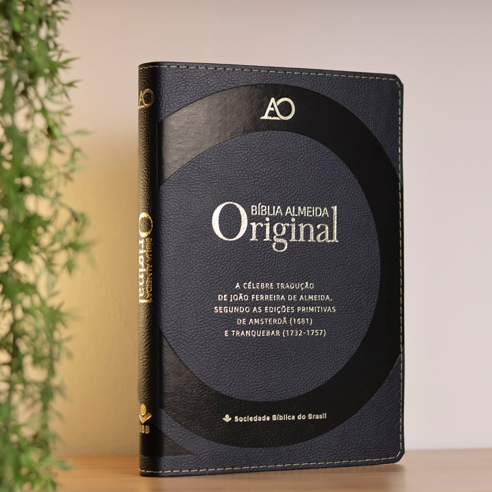 Bíblia Sagrada Almeida Original | JFA | Capa Azul