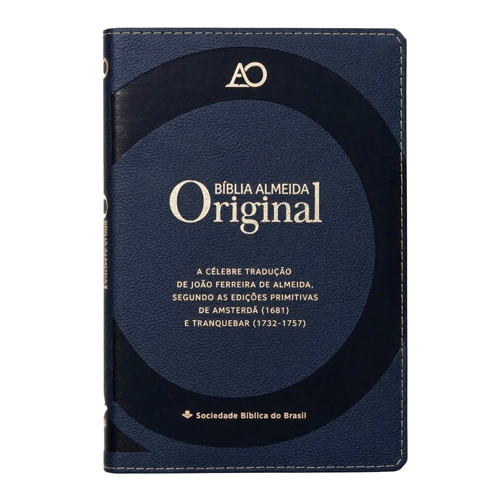 Bíblia Sagrada Almeida Original | JFA | Capa Azul
