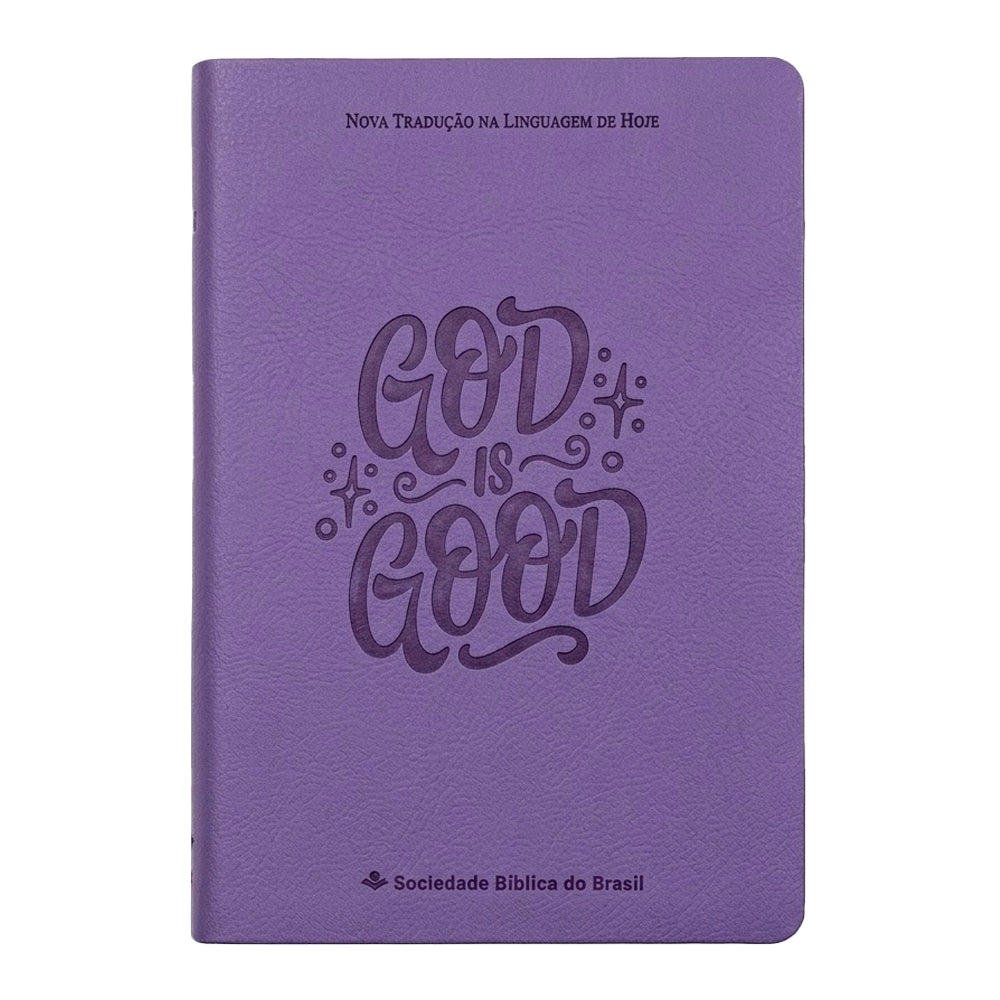 Bíblia Sagrada God Is Good | NTLH | Capa Lavanda