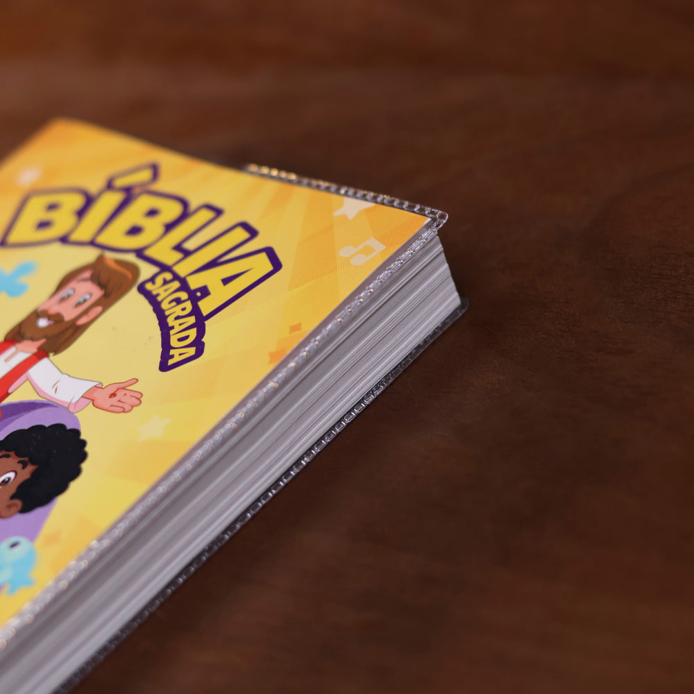 Bíblia Sagrada | NTLH | 3 Palavrinhas | Capa Brochura Amarela