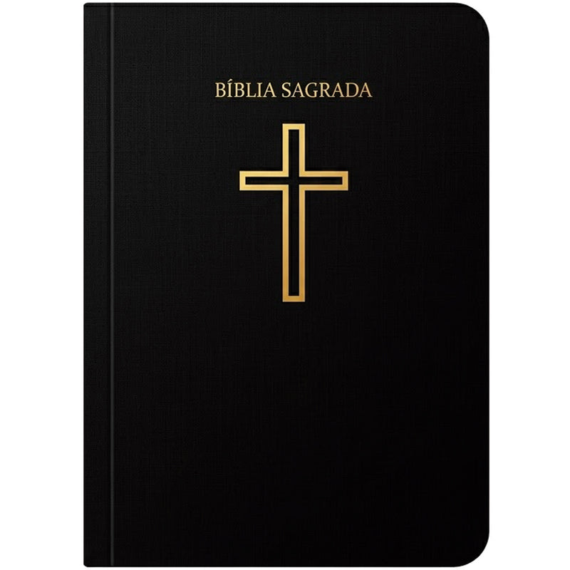 Bíblia Sagrada Pequena Salvos Pela Graça | ARC | Brochura Preta