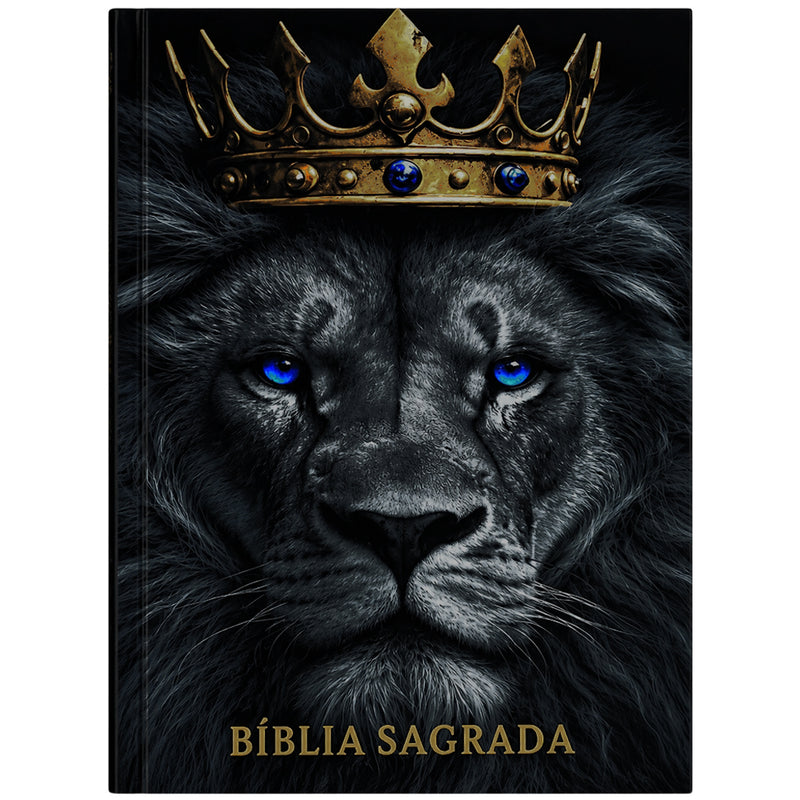 Bíblia Sagrada Rei Leão | NVA | Full Collor | Capa Brochura