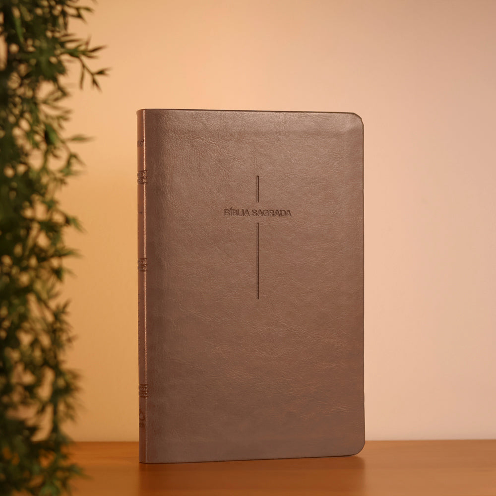 Bíblia Slim Cruz | NVI | Capa Luxo Fendi