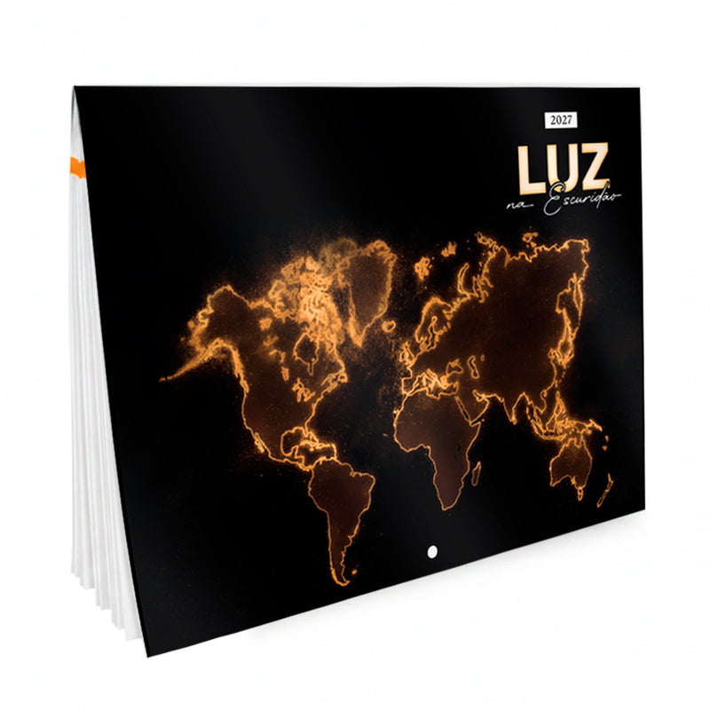 Calendário de Parede 2027 | Luz na Escuridão