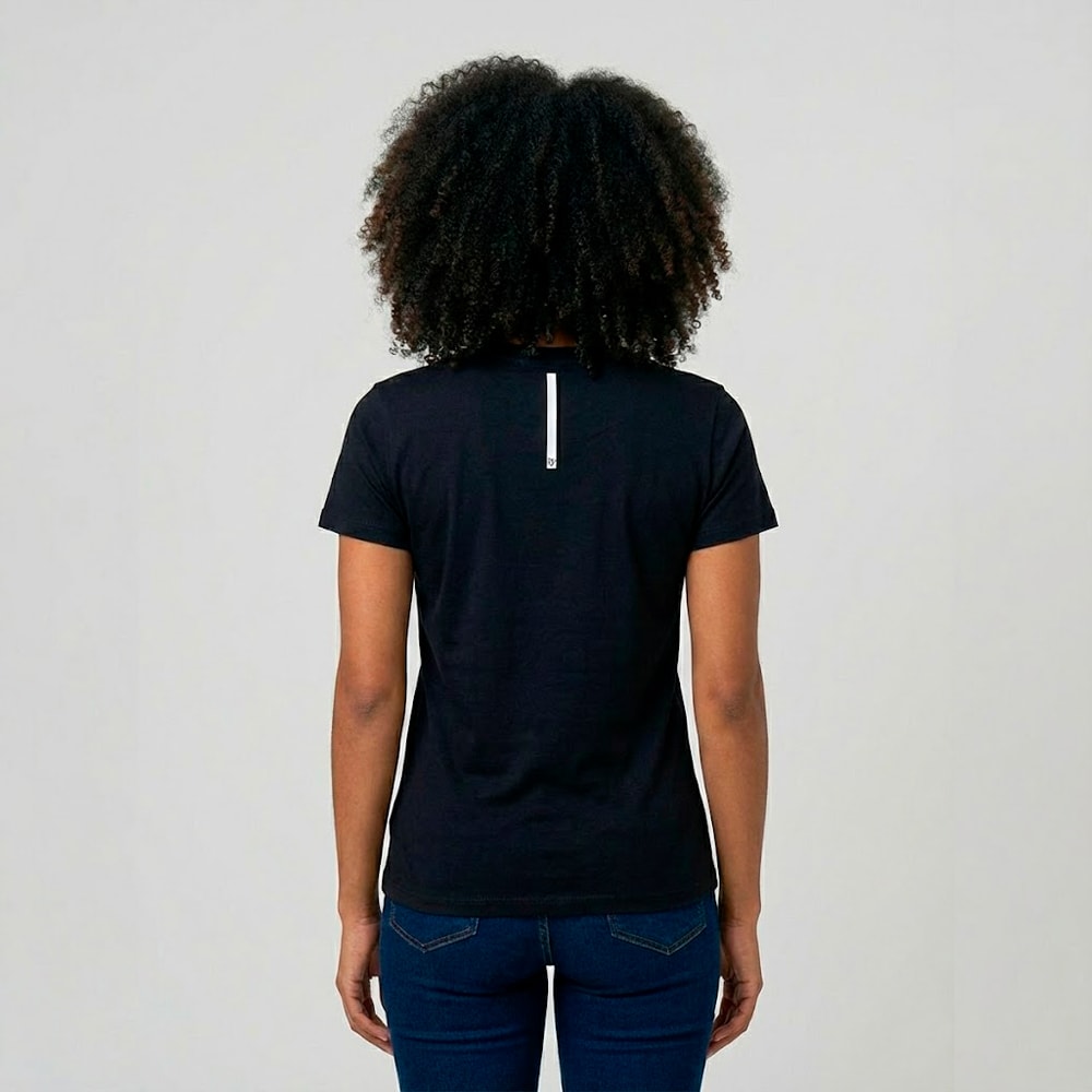 Camiseta Feminina Preta | Jesus | P
