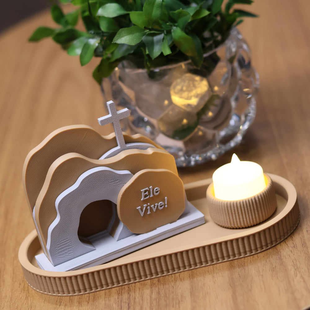 Cenário Decorativo 3D | Ele Vive