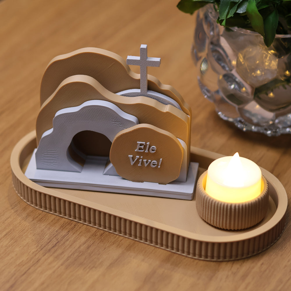 Cenário Decorativo 3D | Ele Vive