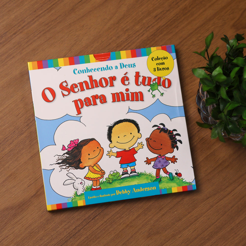 Conhecendo a Deus | O Senhor é Tudo Para Mim | Box Com 3 livros