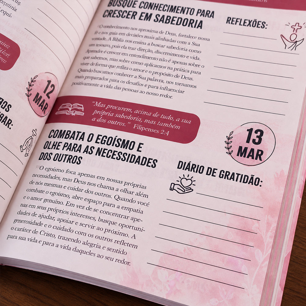 Devocional Mulheres Com Deus | 365 Dias de Fé
