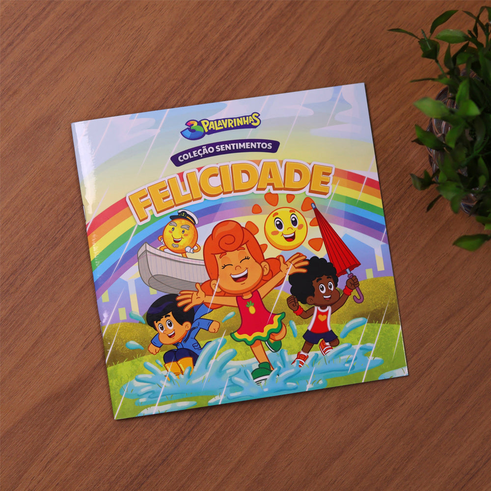 Felicidade | Coleção Sentimentos | 3 Palavrinhas