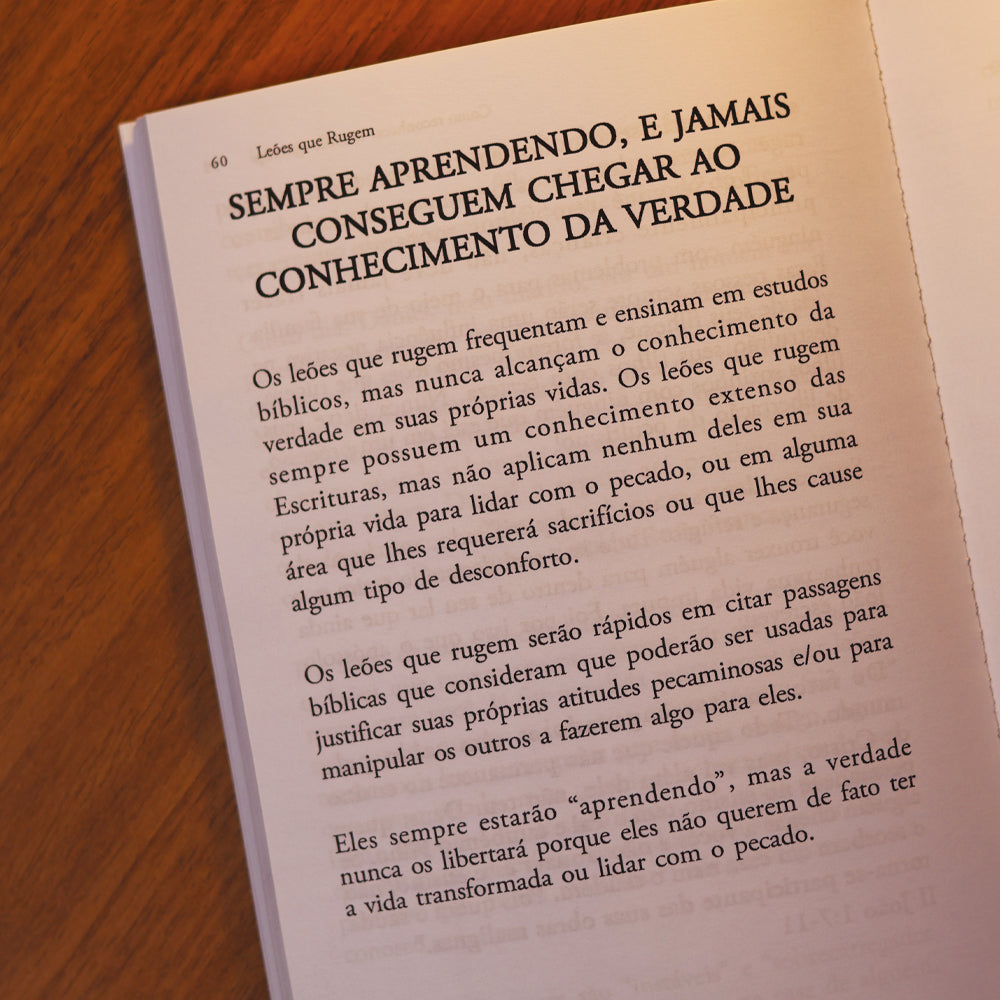 Leões que Rugem | Rebecca Brown