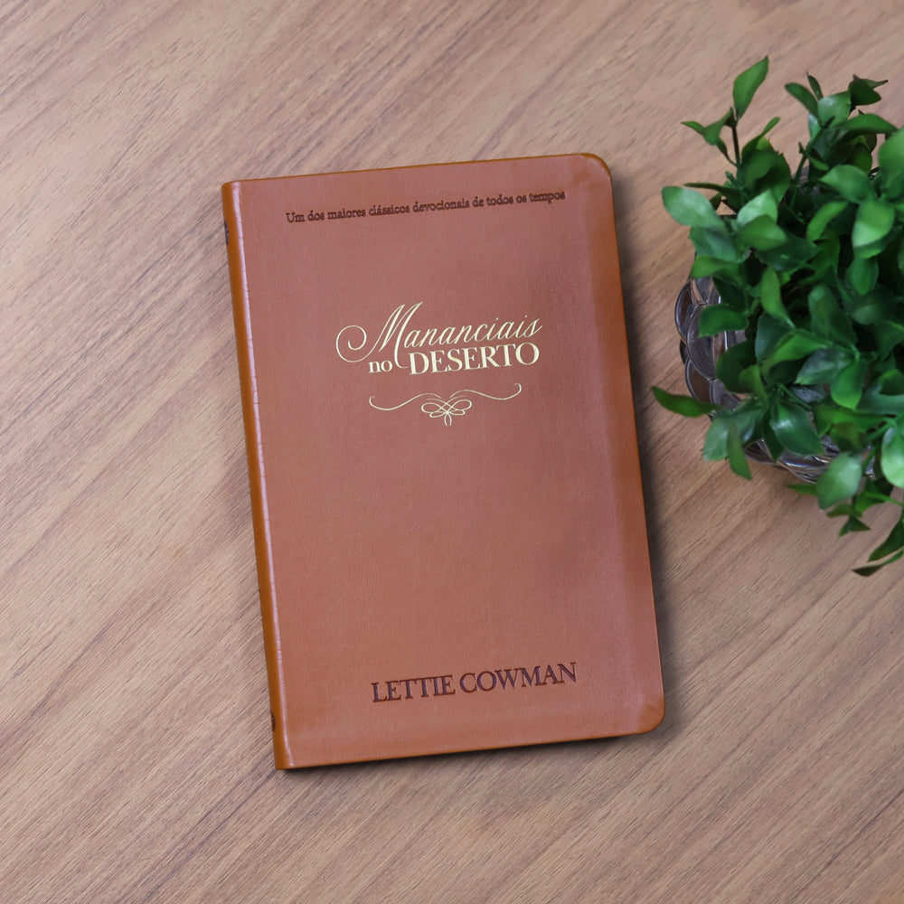Mananciais no Deserto | Lettie Cowman | Capa Couro