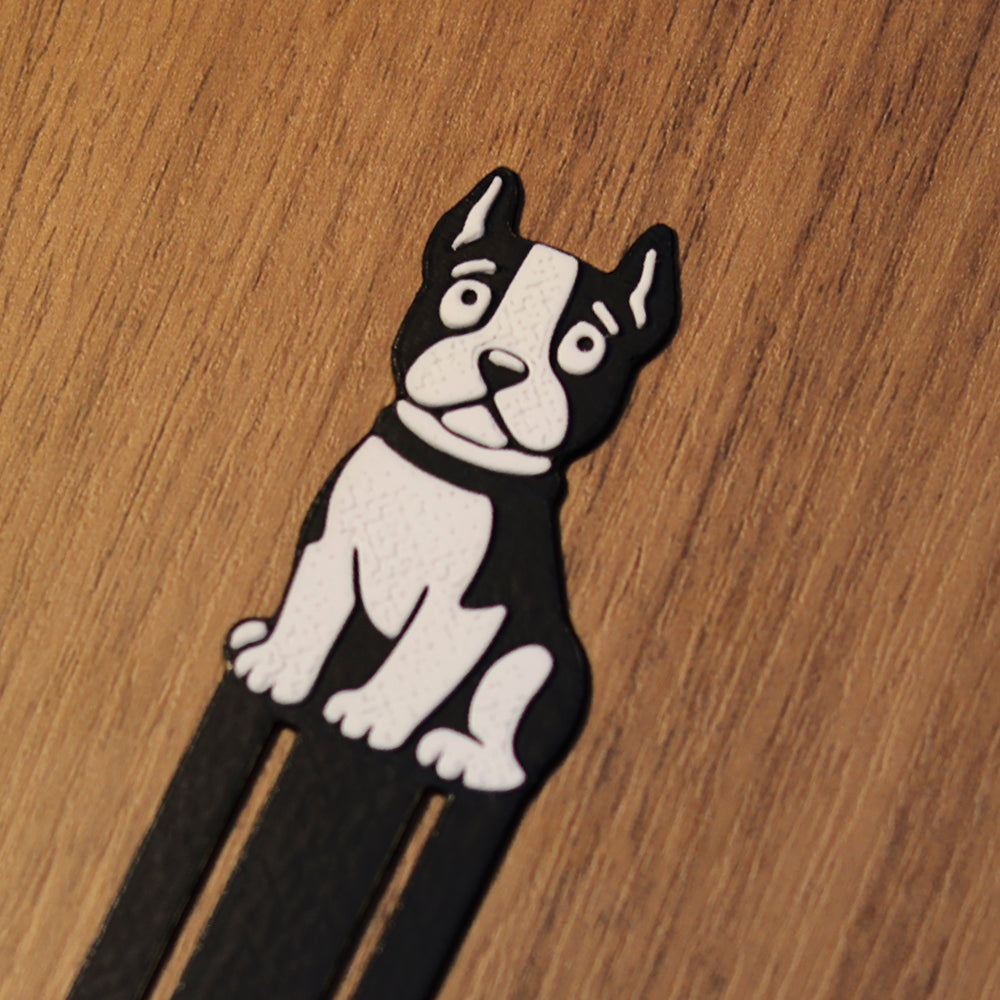 Marca Página 3D | Boston Terrier