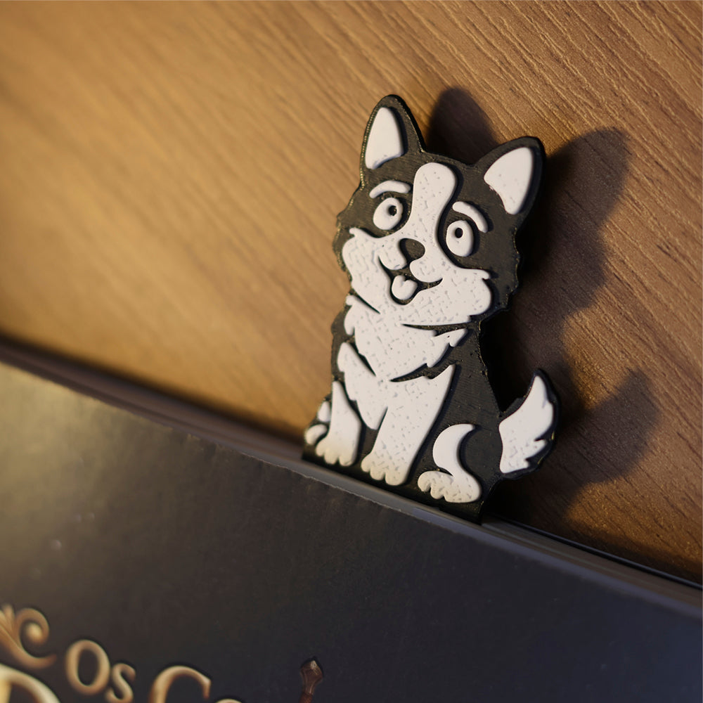 Marca Página 3D | Husky Siberiano