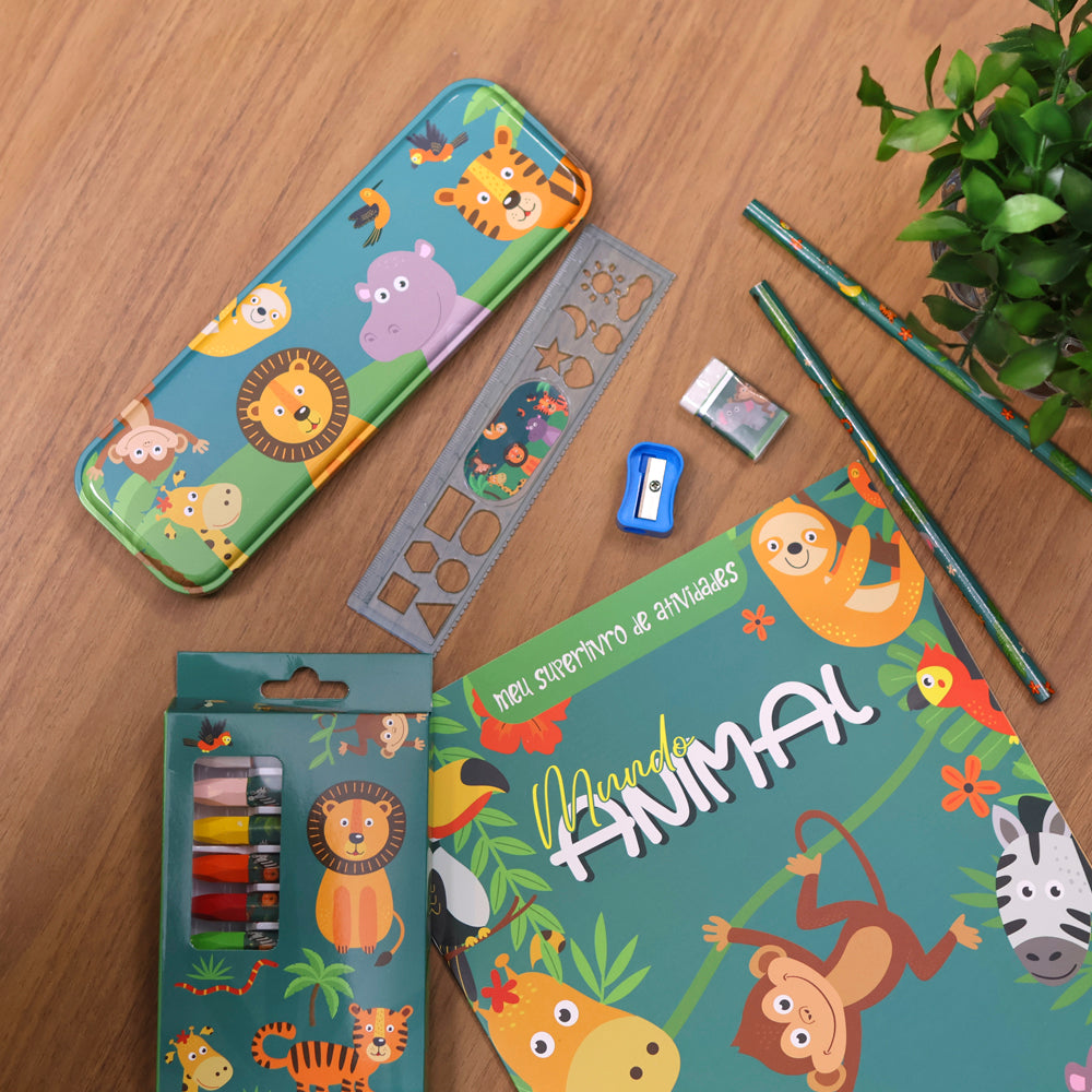Meu Superlivro de Atividades | Maleta Mundo Animal