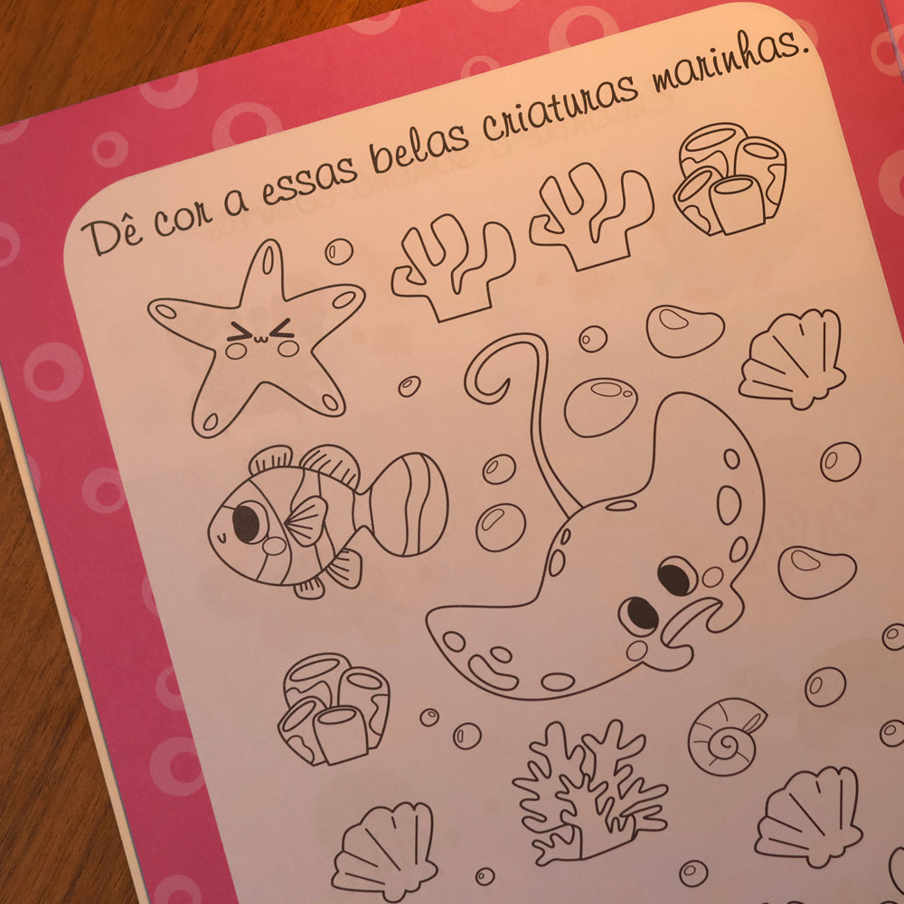 Meu Superlivro de Atividades | Maleta Vida Marinha
