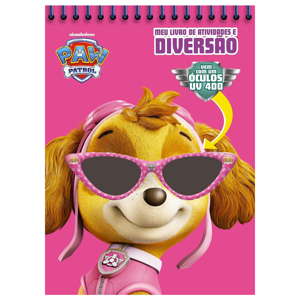 Patrulha Canina Rosa |  Meu Livro de Atividades e Diversão