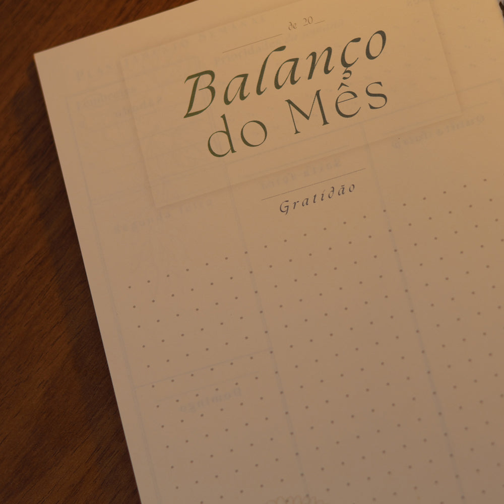 Planner Contando os Meus Dias | Capa Dálias