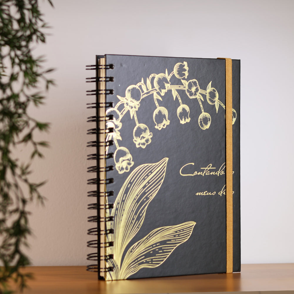 Planner Contando os Meus Dias | Capa Lírio do Vale