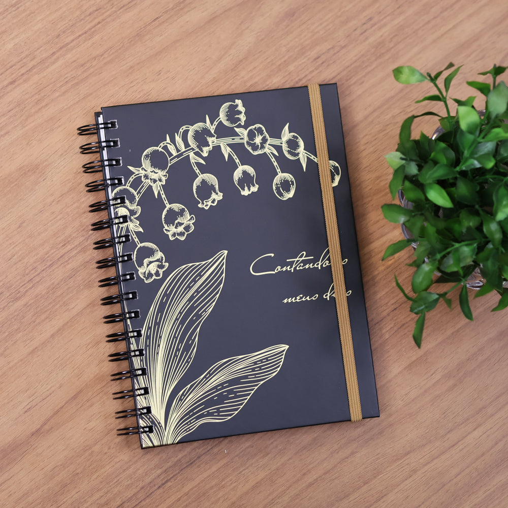 Planner Contando os Meus Dias | Capa Lírio do Vale
