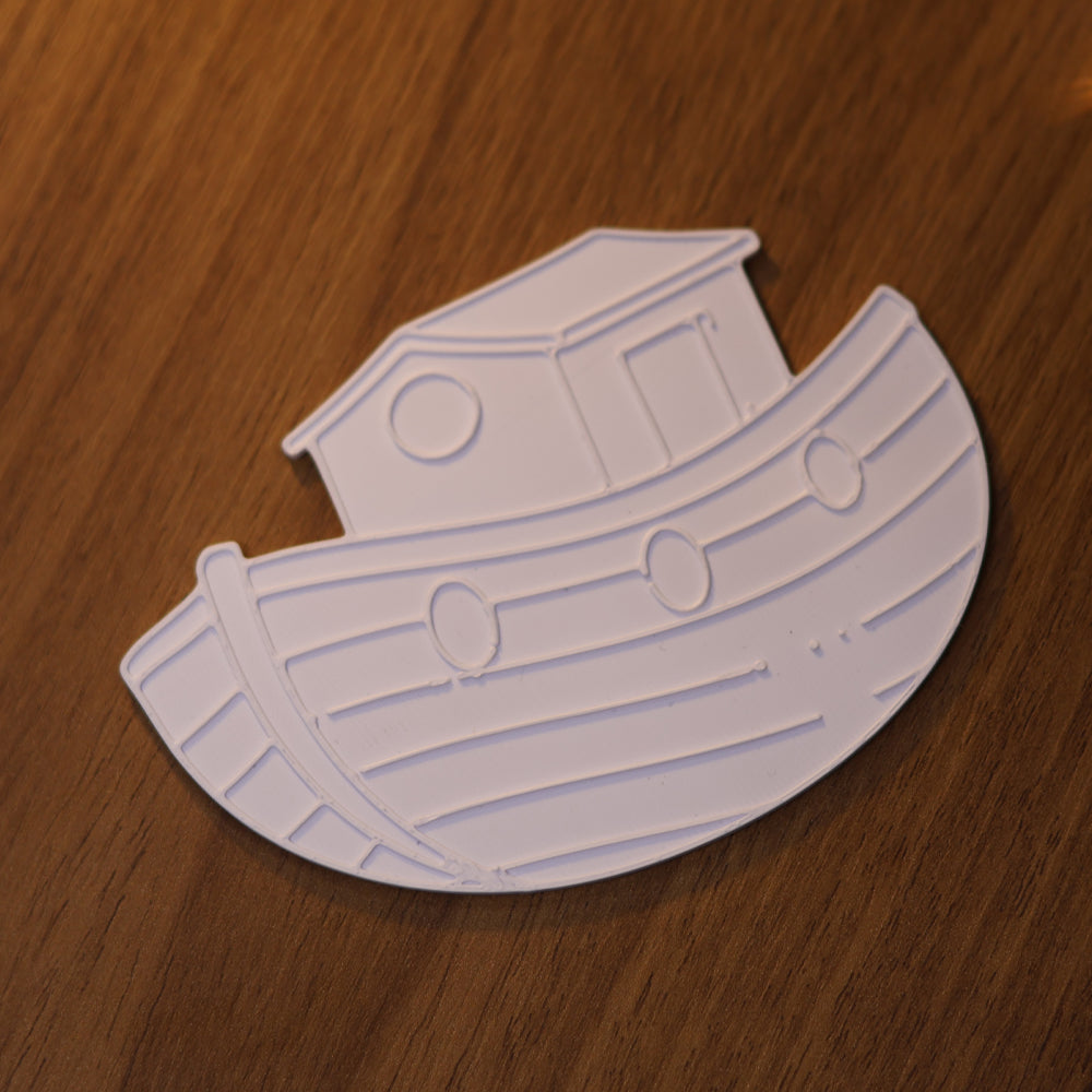 Plaquinha Para Pintura 3D | Arca de Noé