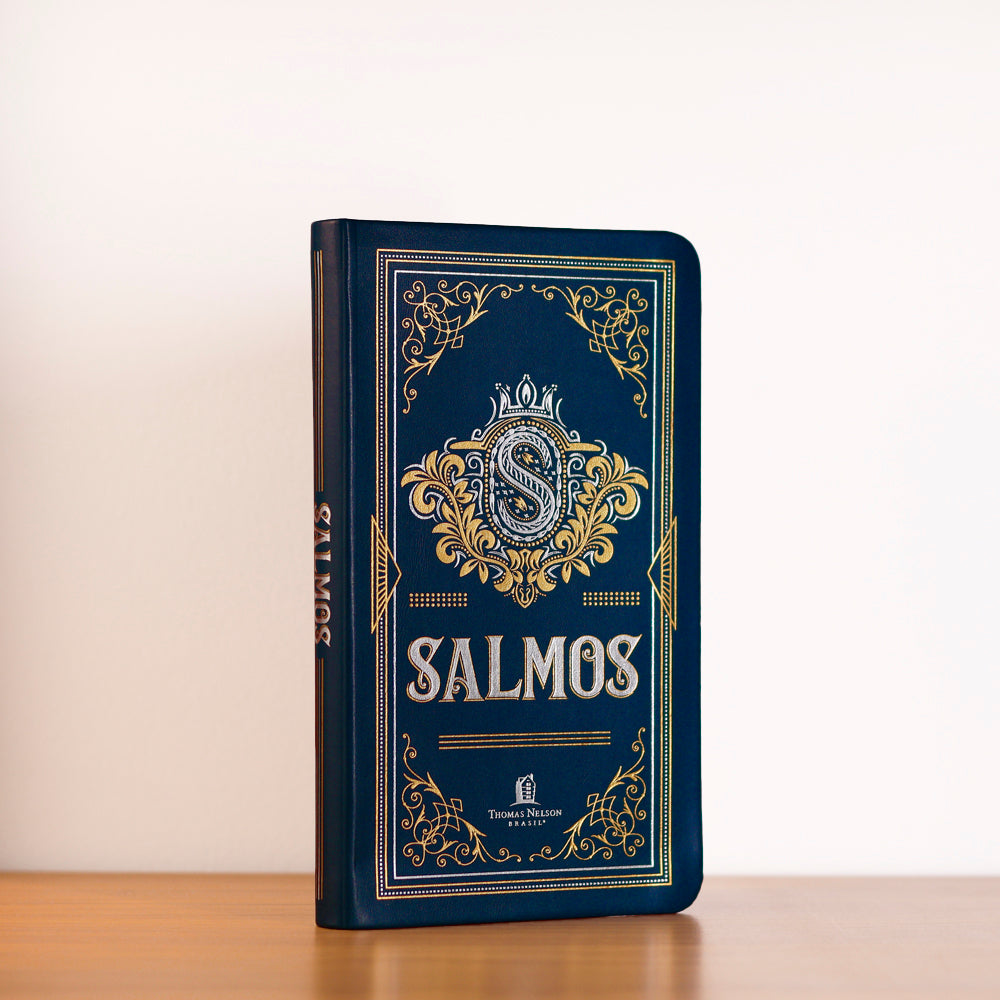 Salmos | Gift | Capa Azul Petróleo