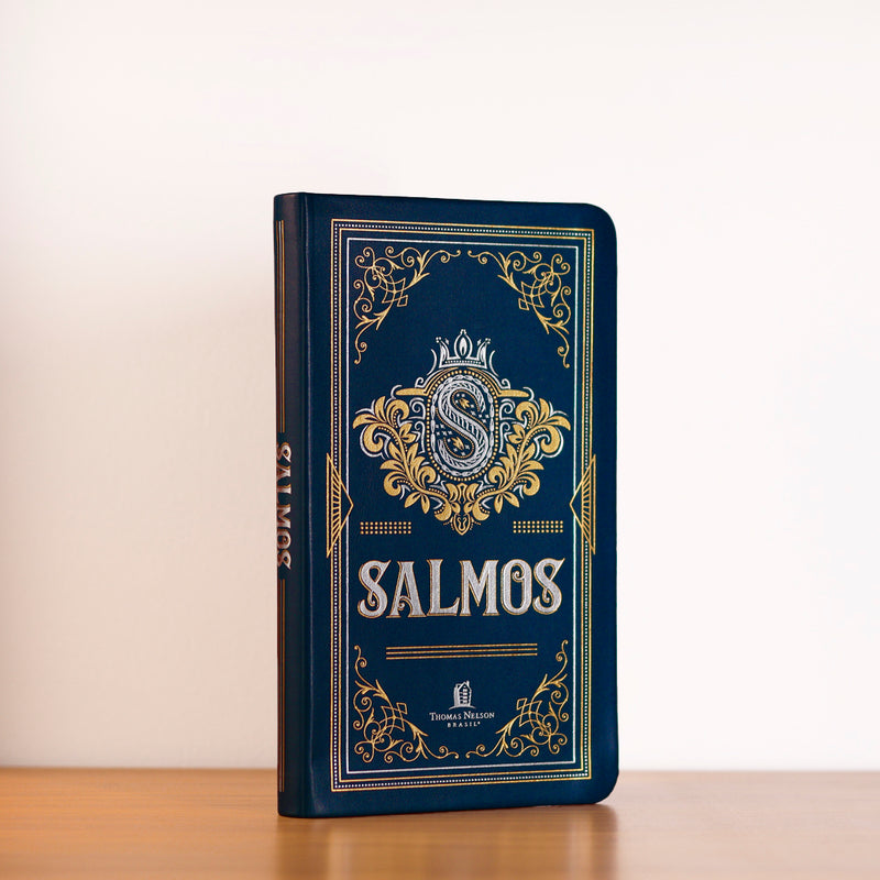 Salmos | Gift | Capa Azul Petróleo