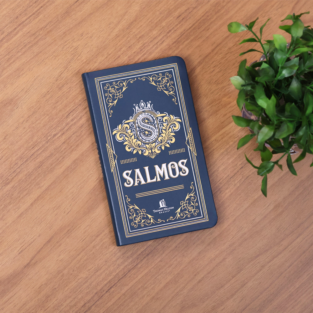 Salmos | Gift | Capa Azul Petróleo