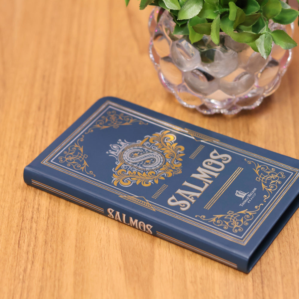 Salmos | Gift | Capa Azul Petróleo