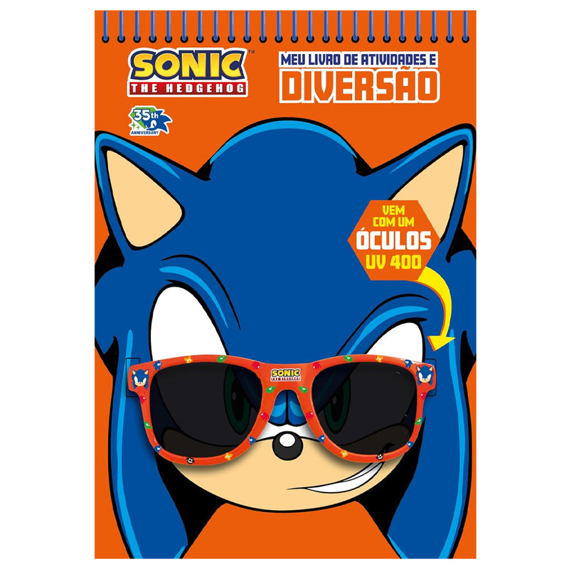 Sonic | Meu Livro de Atividades e Diversão